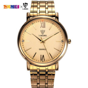 Đồng Hồ Skmei Liebig L1014 Máy Chuyển Động Thạch Anh Dây Đeo Bằng Thép Không Gỉ Phù Hợp Làm Quà Valentine - 144.000đ