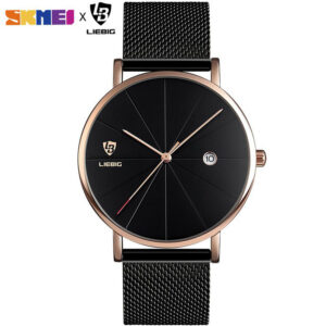 Đồng Hồ Thạch Anh SKMEI LIEBIG L1004 Bằng Inox Hiển Thị Ngày Thanh Lịch Cho Nam - 161.000đ