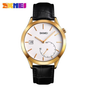 Đồng hồ nam SKMEI 1581 dây da cao cấp có lịch cho bạn trẻ năng động - 232.000đ