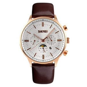 Đồng Hồ Nam SKMEI 9117 Mặt Thạch Anh Chống Thấm Nước 30M Dây Da Thời Trang - 439.000đ