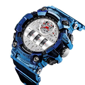 Đồng Hồ Thạch Anh Skmei 1557 Mặt Số Kép Chống Nước 50M Dây Đeo Bằng Da Pu Thời Trang Cho Nam - 439.375đ