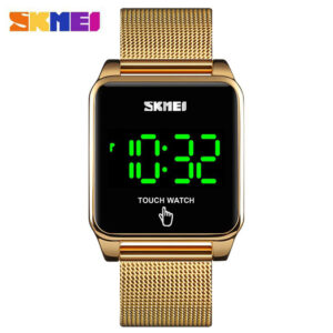 Đồng hồ SKMEI kỹ thuật số mặt vuông dây inox 1532 đơn giản chống nước 30M cho nam - 254.125đ